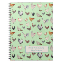 Chicken Happy Pattern light green