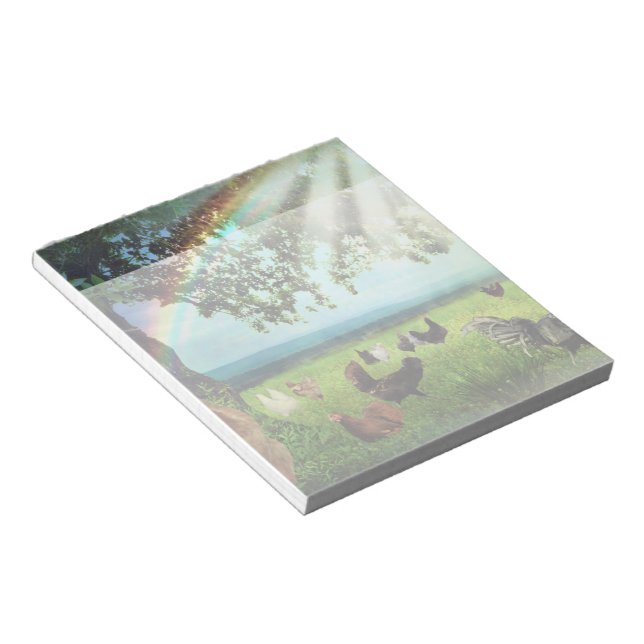 Chicken Heaven Notizblock (angewinkelt)