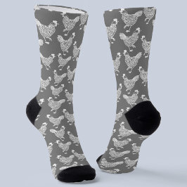 Chicken Hen Poultry Socken