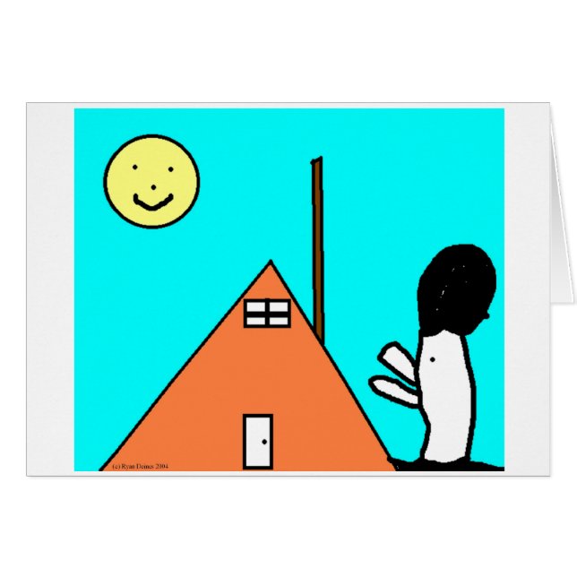 Chicken House-Karte (Vorderseite (Horizontal))