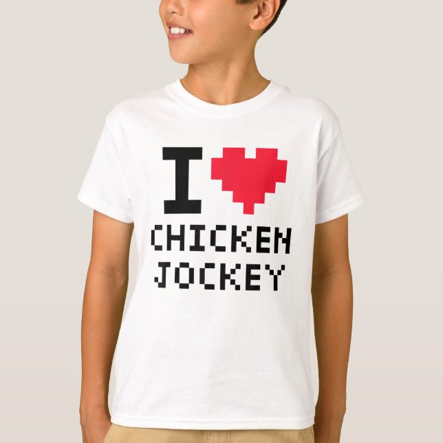 Chicken Jockey T-Shirt (Vorderseite)