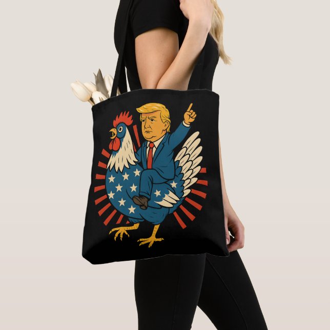 Chicken Jockey Trump Funny Meme (Von Nahem)