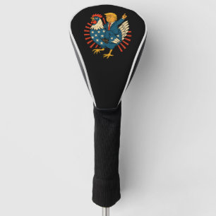 Chicken Jockey Trump Funny Meme Golf Headcover