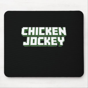 Chicken Jockey Video Game Viral Gamer Meme Kostüm Mousepad