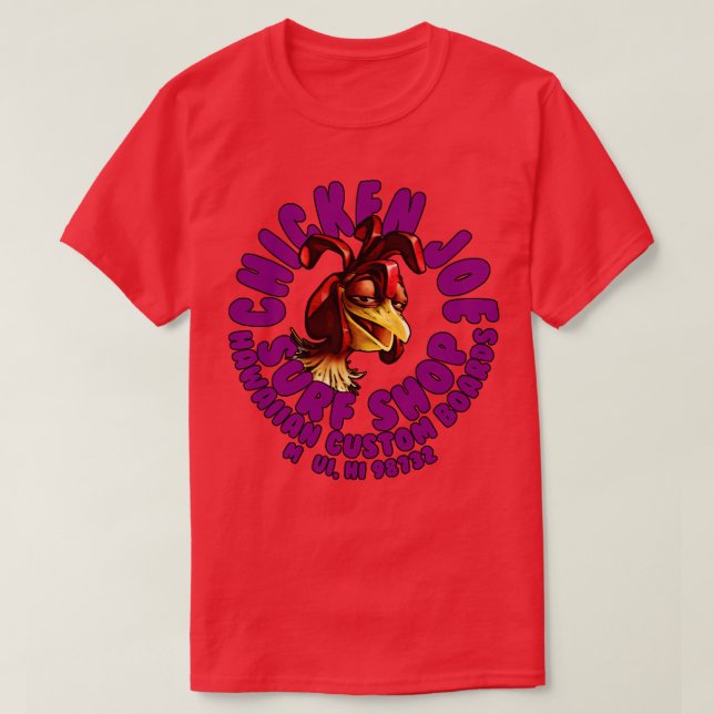 Chicken Joe Surf Shop TShirt (Design vorne)