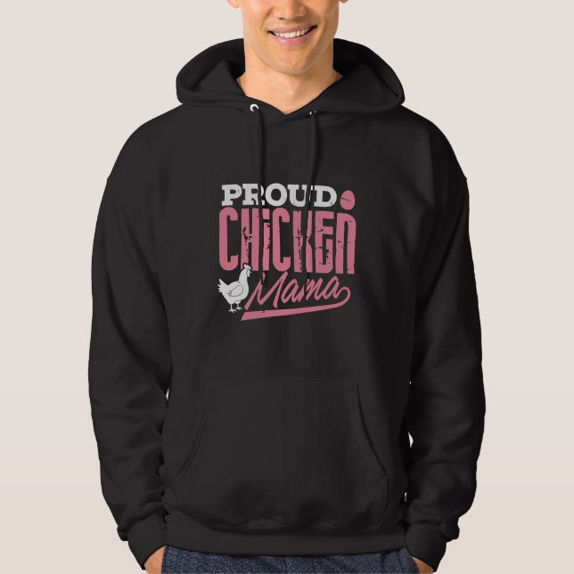 Chicken Lady Proud Ch Hoodie (Vorderseite)