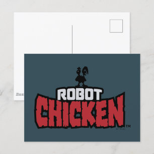 Chicken Logo Postkarte