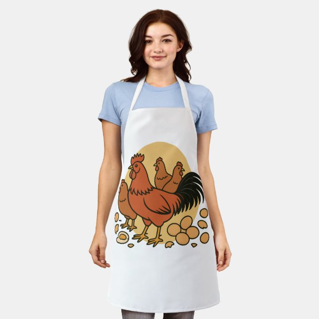 Chicken Lover Apron Schürze (Getragen)