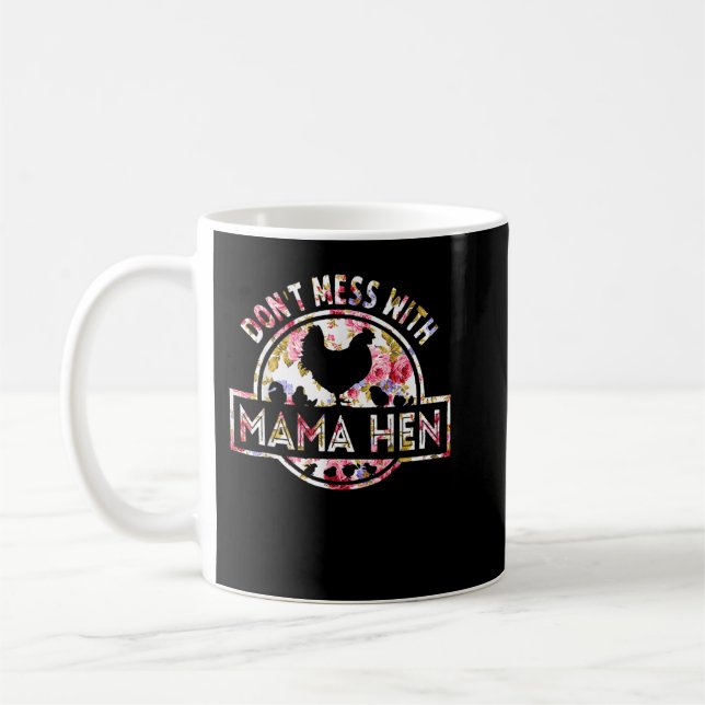 Chicken Lover Biddy Liebe Henhouse Chicks Funny Ch Kaffeetasse (Links)