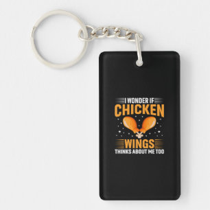 Chicken Lover   Chicken Wing Schlüsselanhänger