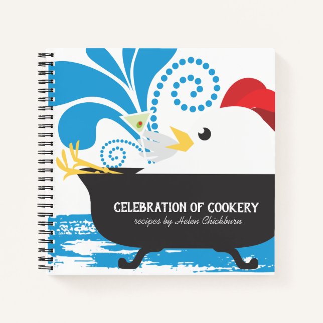 Chicken Martini persönliches Kochbuch Rezept Notizbuch (Vorderseite)