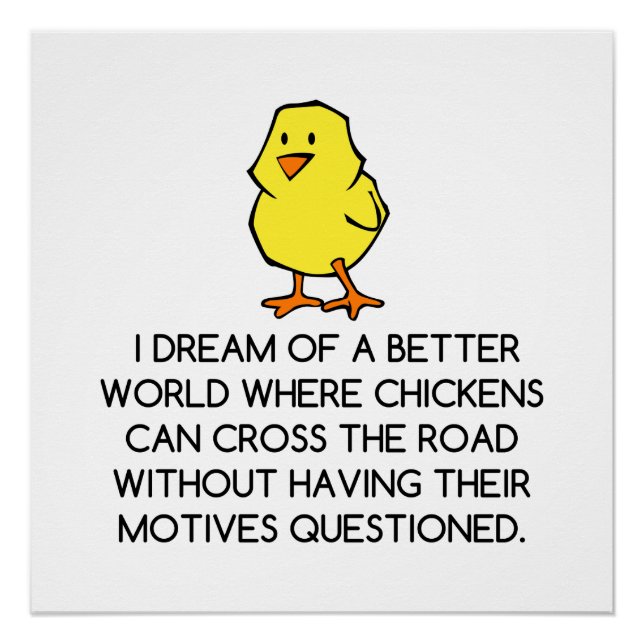 CHICKEN MOTIVES POSTER (Vorderseite)