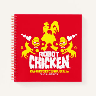 Chicken Nerd Unicorn Graphic Notizbuch