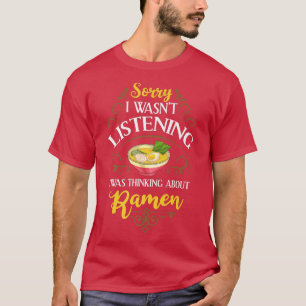 Chicken Noodle Soup Geschenk Japanischer Ramen Bow T-Shirt