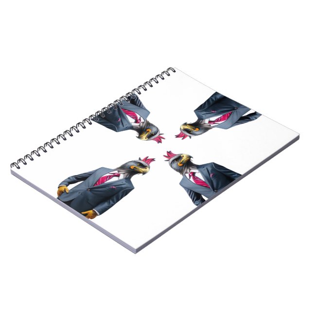 Chicken-Notebook Notizblock (Linke Seite)