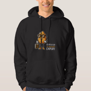 Chicken Nugget Expert Funny Fast Food Chicken Nugg Hoodie