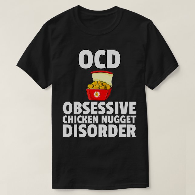 Chicken Nugget Funny Chicken Nuggs T-Shirt (Design vorne)