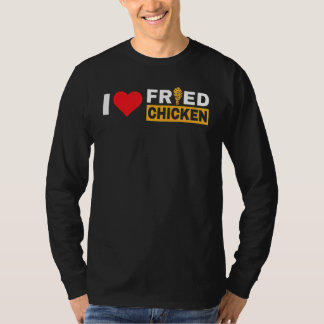 Chicken Nugget I Liebe Fried Chicken Nugget Fast f T-Shirt