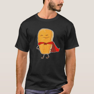 Chicken Nugget Niedlich Super Halloween Food Puns T-Shirt