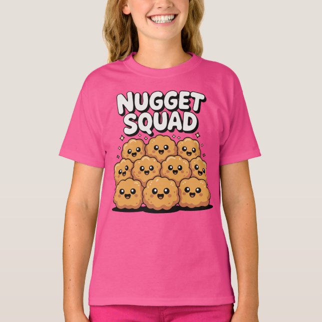 Chicken Nugget Squad T-Shirt (Vorderseite)