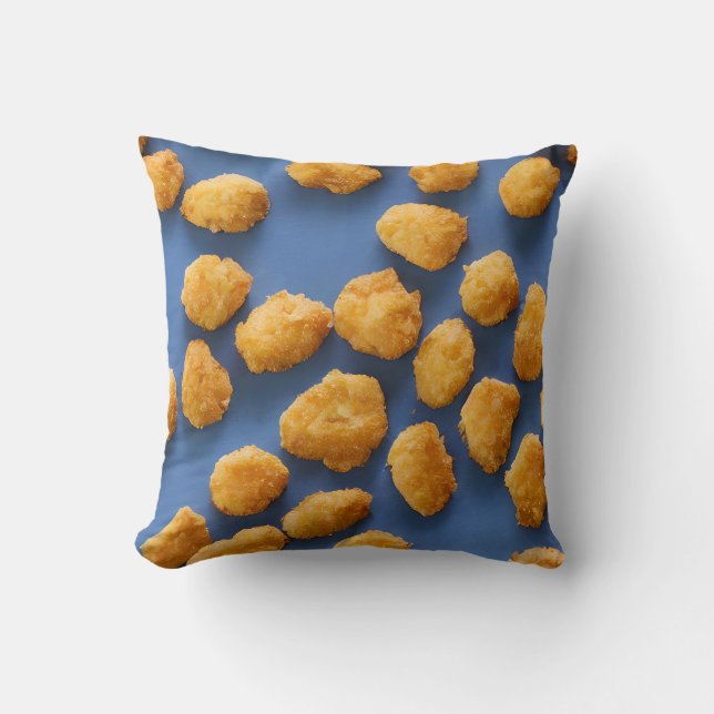 Chicken Nugget Tasche Kissen (Vorderseite)