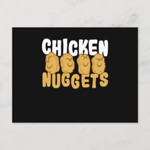 Chicken Nuggets Chicken Nuggets Postkarte