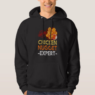 Chicken Nuggets Expert Fast Food Chicken Nugget Hoodie