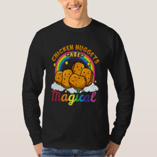 Chicken Nuggets Food Fast Food Liebe Funny Funny T-Shirt