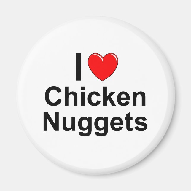 Chicken Nuggets Magnet (Vorne)
