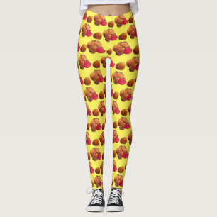Chicken Nuggets mit Ketchup Junk Food Feinschmecke Leggings