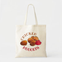 Chicken Nuggets mit Ketchup Junk Food Feinschmecke