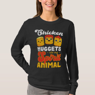 Chicken Nuggets sind meine spirituellen Tiere Chic T-Shirt