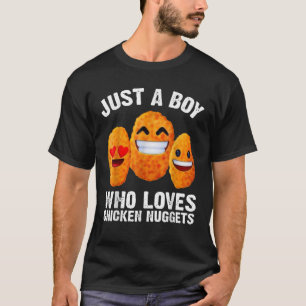 Chicken Nuggets Son Just A Boy, der Lieben Hühnche T-Shirt