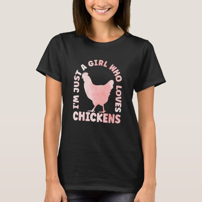 Chicken Outfit for Chicken Hen Lovers Apparel Wome T-Shirt (Vorderseite)