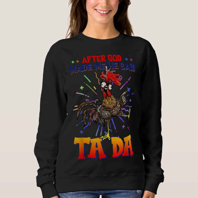 Chicken Outfits Af Sweatshirt (Vorderseite)