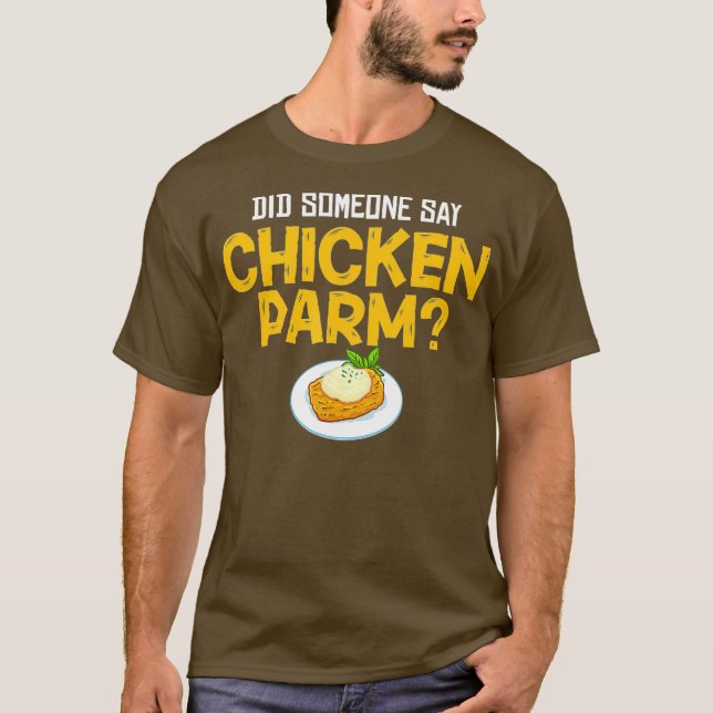 Chicken Parm Geschenk Parmigiana Parmesan Italieni T-Shirt (Vorderseite)