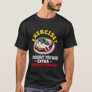 Chicken Parmesan Parm Parmigiana Italienische Lieb T-Shirt