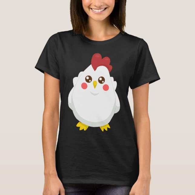 chicken pattern   T-Shirt (Vorderseite)