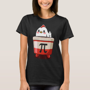 Chicken Pot Pi Day Pie Mah Geek Geschenk 3 14 T-Shirt
