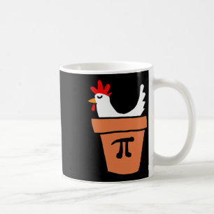 Chicken Pot Pie Funny Mathe Lover Pun Pi Day Stude Kaffeetasse