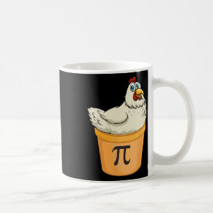 Chicken Pot Pie Funny Mathe Pun Chicken Pot Pi Kaffeetasse