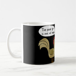 Chicken Poultry Henopause Joke Kaffeetasse