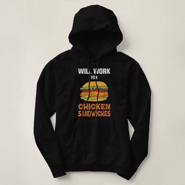 Chicken Rancher Funny Chicken Bauer Hoodie (Design vorne)
