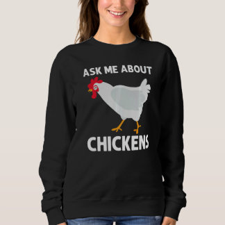 Chicken Rooster Men Women Boys Girls Kids Sweatshirt