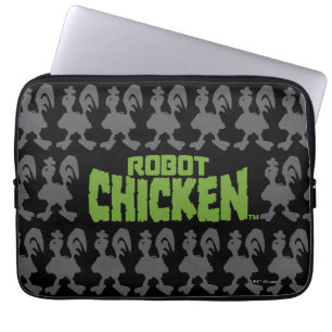 Chicken Silhouette Pattern Laptopschutzhülle