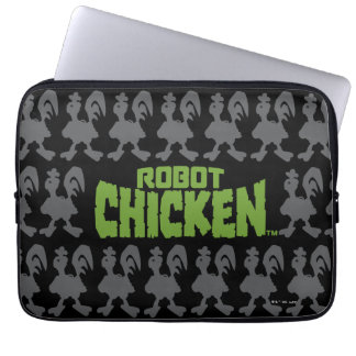 Chicken Silhouette Pattern Laptopschutzhülle
