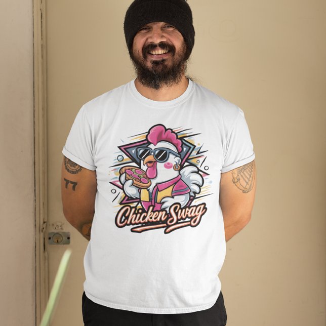 Chicken Swag: Pizza King T-Shirt (Von Creator hochgeladen)