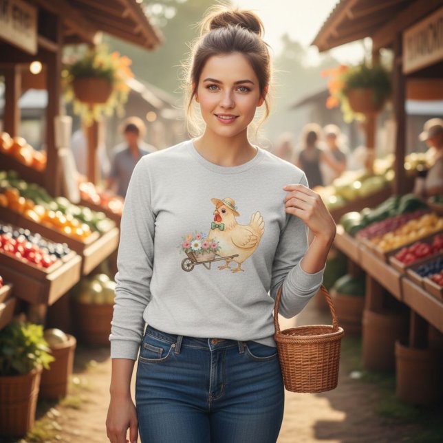 Chicken Sweatshirt – Cozy Chicken Shirt  (Von Creator hochgeladen)