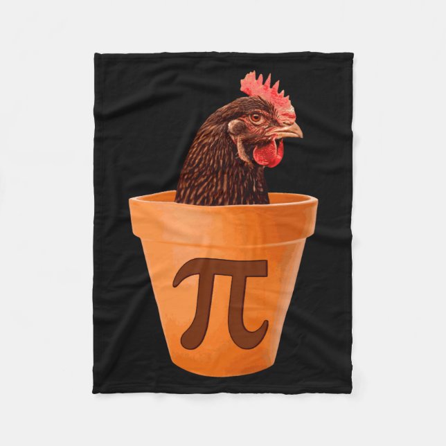 Chicken T And I Dont Care  Fleecedecke (Vorderseite)