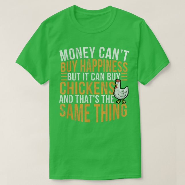 Chicken Tshirt Farm Hen Flock Farmer 121 (Design vorne)